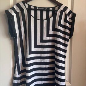 Express striped blouse